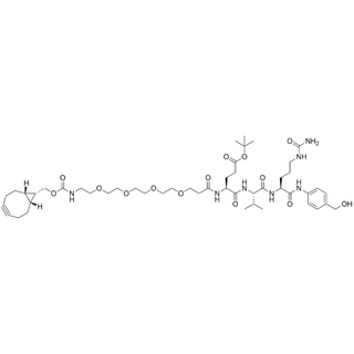 endo-BCN-PEG4-Glu(O-tBu)-Val-Cit-PAB-OH