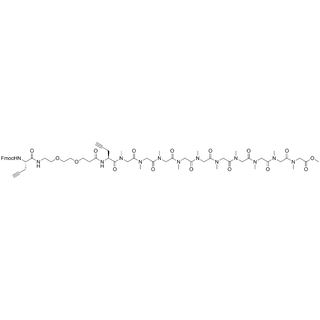 Fmoc-Pra-PEG2-Pra-pSar10-OMe