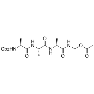 Cbz-Ala-Ala-Ala-NHCH2-OAc