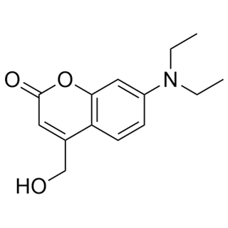 7-(diethylamino)-4-(hydroxymethyl)-2H-chromen-2-one