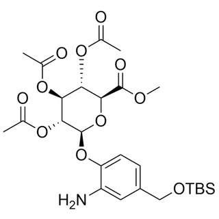 Me-triacetyl-?-D-glucopyranuronate-Ph-CH2OH-NH2