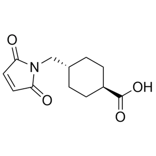(1r,4r)-4-((2,5-dioxo-2,5-dihydro-1H-pyrrol-1-yl)methyl)cyclohexane-1-carboxylic acid