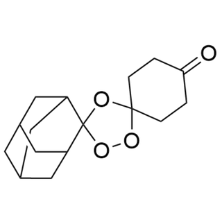 Dispiro[cyclohexane-1,3?-[1,2,4]trioxolane-5?,2??-tricyclo[3.3.1.13,7]decan]-4-one