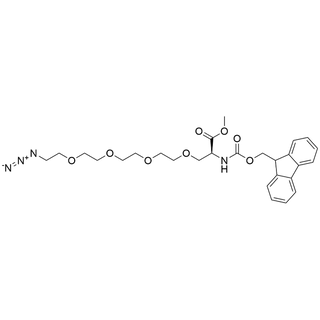 methyl (S)-14-(Fmoc-amino)-1-azido-3,6,9,12-tetraoxapentadecan-15-oate