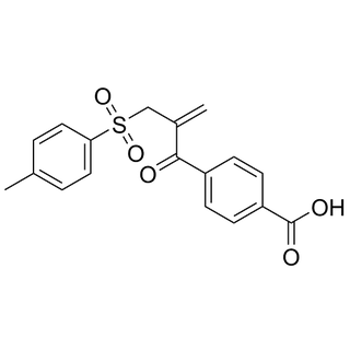 4-(2-(tosylmethyl)acryloyl)benzoic acid