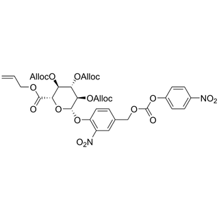 Allyl glucuronide linker-2-NO2-PNP 