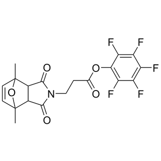 perfluorophenyl 3-(4,7-dimethyl-1,3-dioxo-1,3,3a,4,7,7a-hexahydro-2H-4,7-epoxyisoindol-2-yl)propanoate