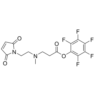 perfluorophenyl 3-((2-(2,5-dioxo-2,5-dihydro-1H-pyrrol-1-yl)ethyl)(methyl)amino)propanoate
