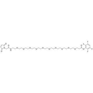 Amido Mal-C2-PEG10-PFP ester