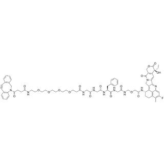 DBCO-PEG4-GGFG-aminol-Dxd