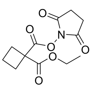 1-(2,5-dioxopyrrolidin-1-yl) 1-ethyl cyclobutane-1,1-dicarboxylate