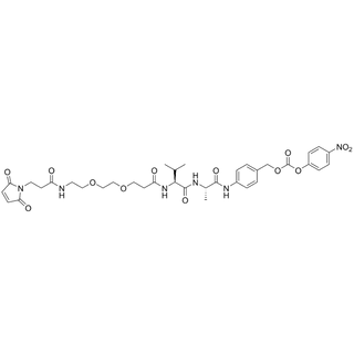 MP-PEG2-Val-Ala-PAB-PNP