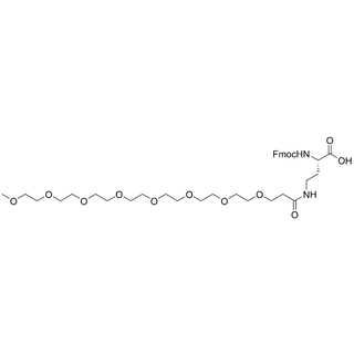 Fmoc-Dab(m-PEG8-amido)-OH