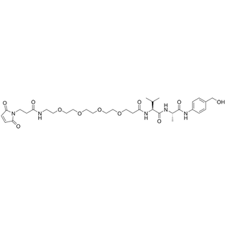 MP-PEG4-Val-Ala-PAB