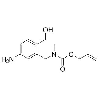 allyl (5-amino-2-(hydroxymethyl)benzyl)(methyl)carbamate