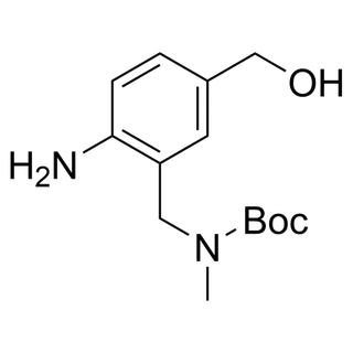tert-butyl (2-amino-5-(hydroxymethyl)benzyl)(methyl)carbamate