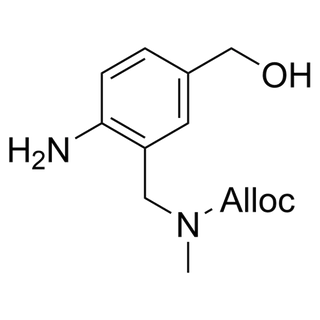 allyl (2-amino-5-(hydroxymethyl)benzyl)(methyl)carbamate