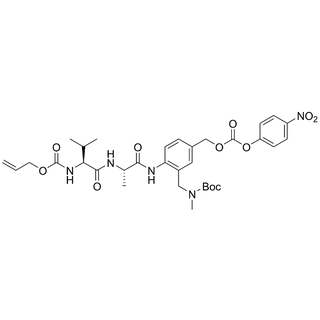 Alloc-Val-Ala-PAB-(3-CH2-N-Me-N-Boc)-PNP