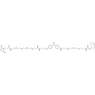 MP-PEG4-amido-C3-O-BP-N-PEG3-C3-TCO