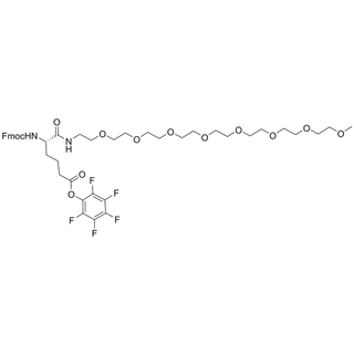 Fmoc-Aad(PFP ester)-(m-PEG8-amido)