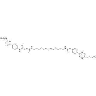 PODS-Succ-PEG3-C3-amido-(azido-C3-tetrazine)