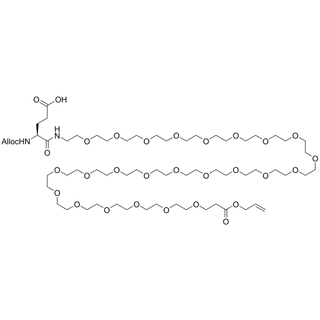 Alloc-Glu-(PEG24-allyl ester)