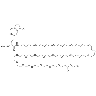 Alloc-Glu(NHS ester)-(PEG24-allyl ester)