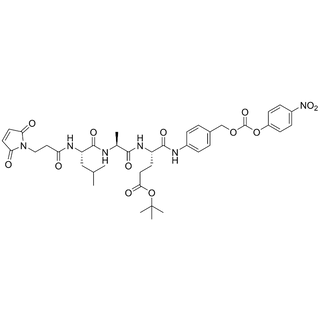 MP-Leu-Ala-Glu(O-tBu)-PAB-PNP