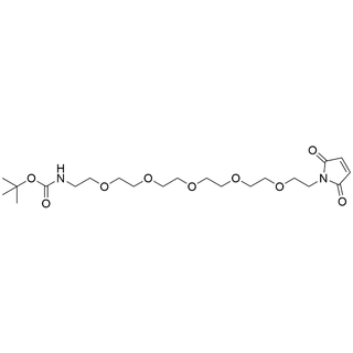 t-Boc-Amido-PEG5-Mal