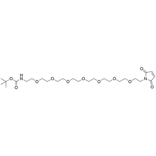 t-Boc-Amido-PEG7-Mal