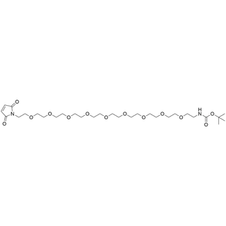 t-Boc-Amido-PEG9-Mal