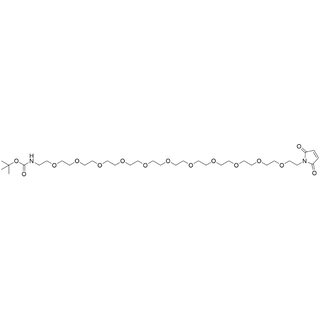 t-Boc-Amido-PEG11-Mal