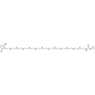 t-Boc-Amido-PEG12-Mal