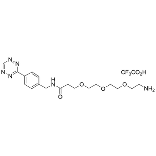 Tetrazine-NHCO-PEG3-NH2 TFA Salt