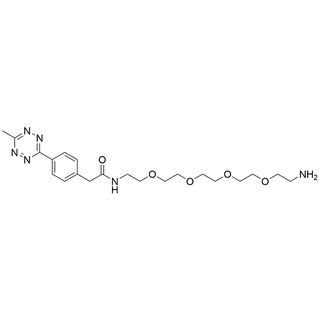 Methyltetrazine-CONH-PEG4-amine