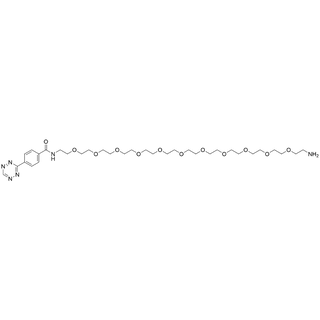 H-tetrazine-amido-PEG11-amine