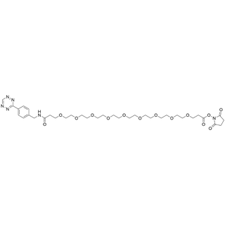 Tetrazine-NHCO-PEG9-NHS Ester