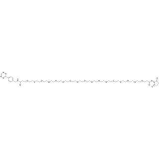 Tetrazine-NHCO-PEG17-NHS Ester