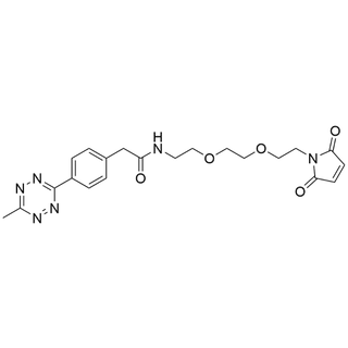 Methyltetrazine-CONH-PEG2-Mal