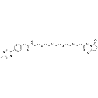 Methyltetrazine-CONH-PEG4-NHS Ester
