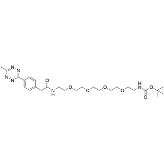 Methyltetrazine-CONH-PEG4-NHBoc