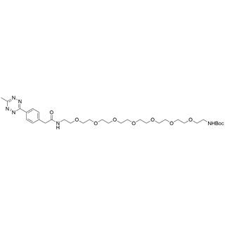 Methyltetrazine-CONH-PEG7-NHBoc