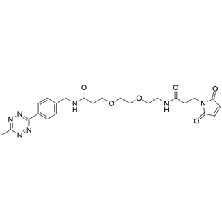 Methyltetrazine-NHCO-PEG2-amido-C2-Mal