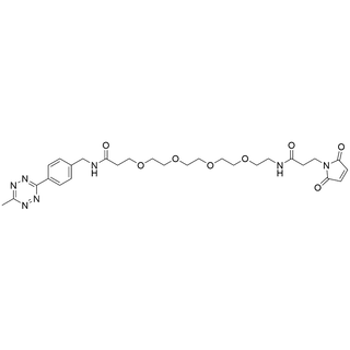 Methyltetrazine-NHCO-PEG5-amido-C2-Mal