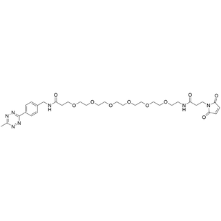Methyltetrazine-NHCO-PEG6-amido-C2-Mal