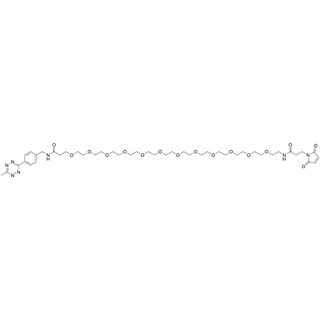 Methyltetrazine-NHCO-PEG12-amido-C2-Mal