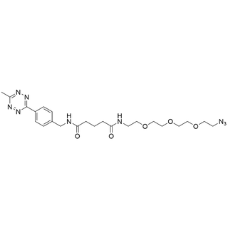 Methyltetrazine-NHCO-GA-amido-PEG3-azide
