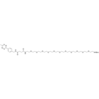 Methyltetrazine-NHCO-Succ-amido-PEG11-NHBoc