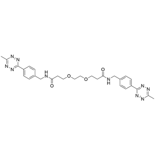 Bis(methyltetrazine-NHCO)-PEG2
