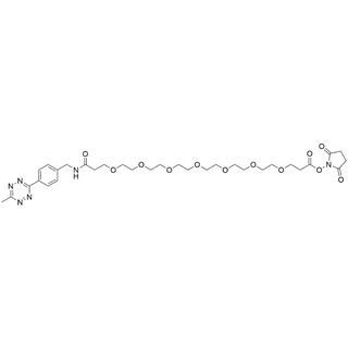 Methyltetrazine-NHCO-PEG7-NHS ester